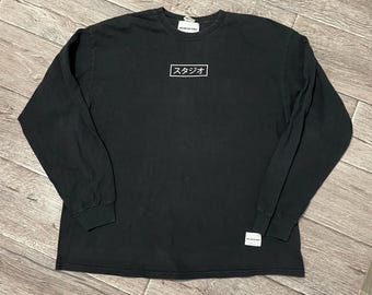 Mki Miyuki Zoku Black Sweatshirt Long Sleeve