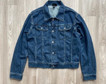 ジャケット・アウター 80's DIESEL denim jacket with boa liner 80's DIESEL denim jacket with boa liner