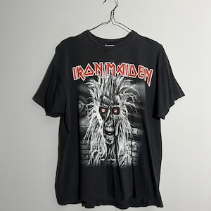 Vintage Iron Maiden Horror Black Rock T-Shirt