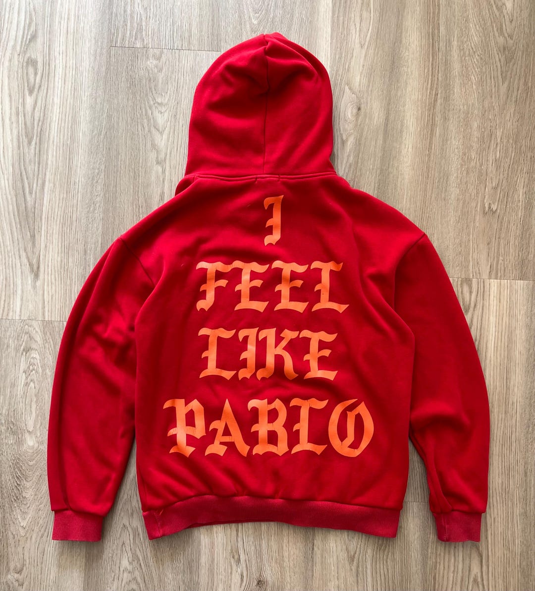 Kanye West I Feel Like Pablo Sweater Kanye West I Feel Like Pablo Hoodie Yeezy - Etsy