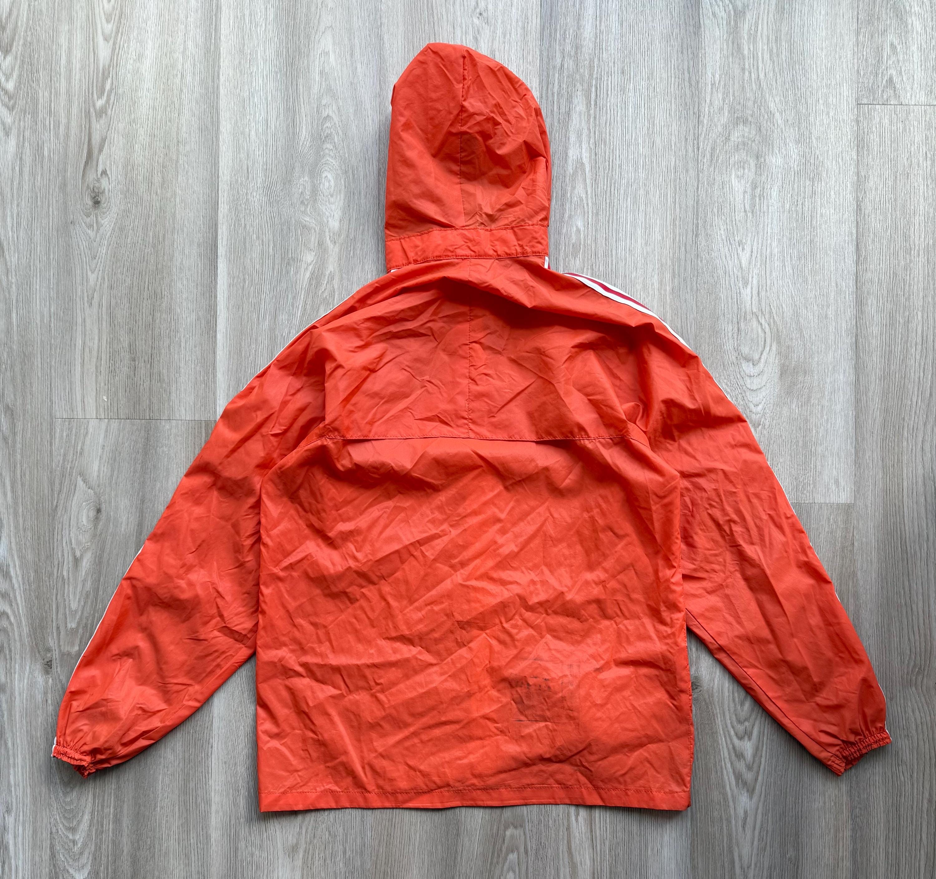Vintage 70-80s Adidas Ventex Orange Windbreaker Track Jacket - Etsy