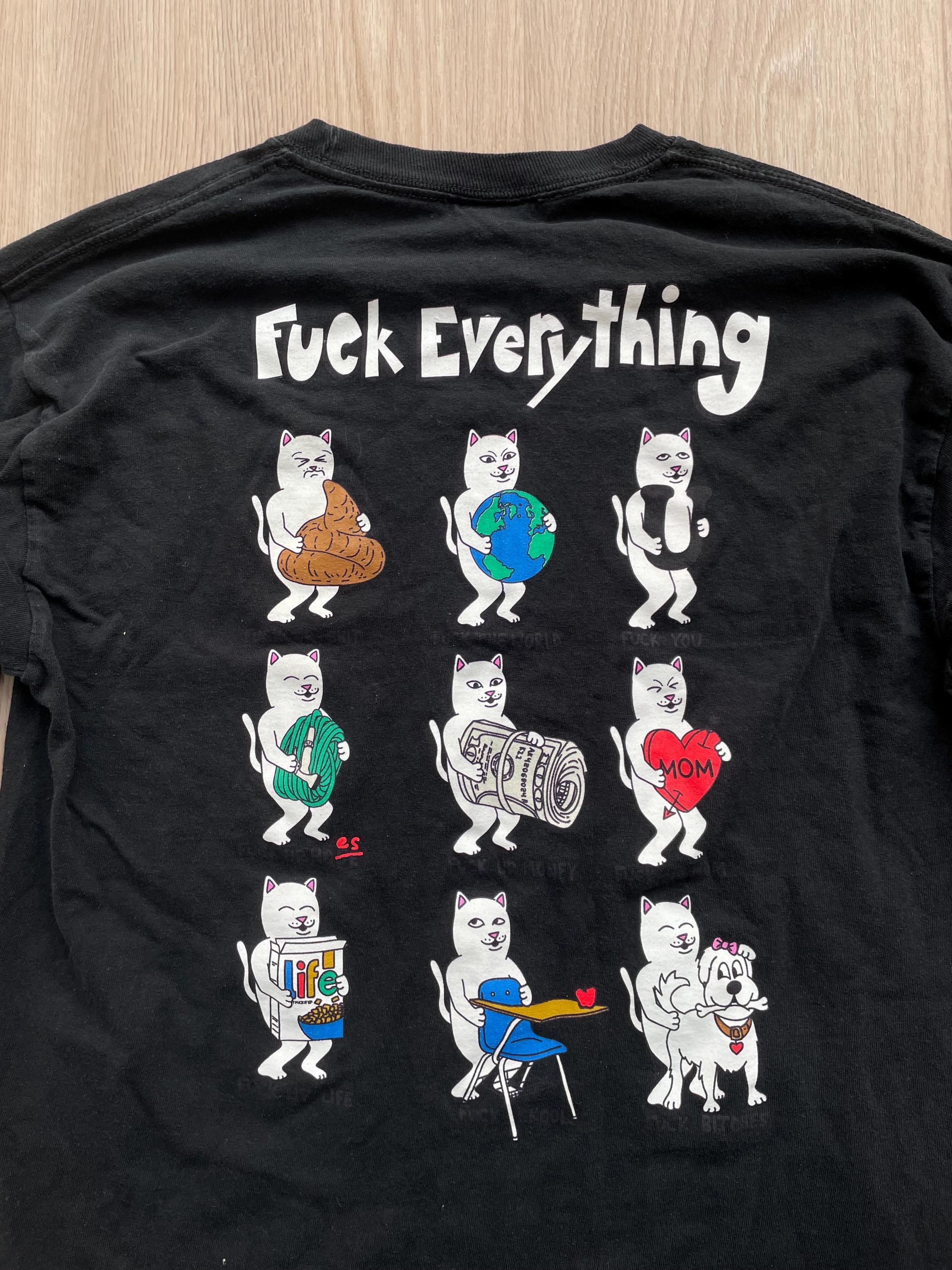 送料無料！RIPNDIP / Fuck Everything Tee Rip N Dip Fuck Everything Long Sleeve T-Shirt Black