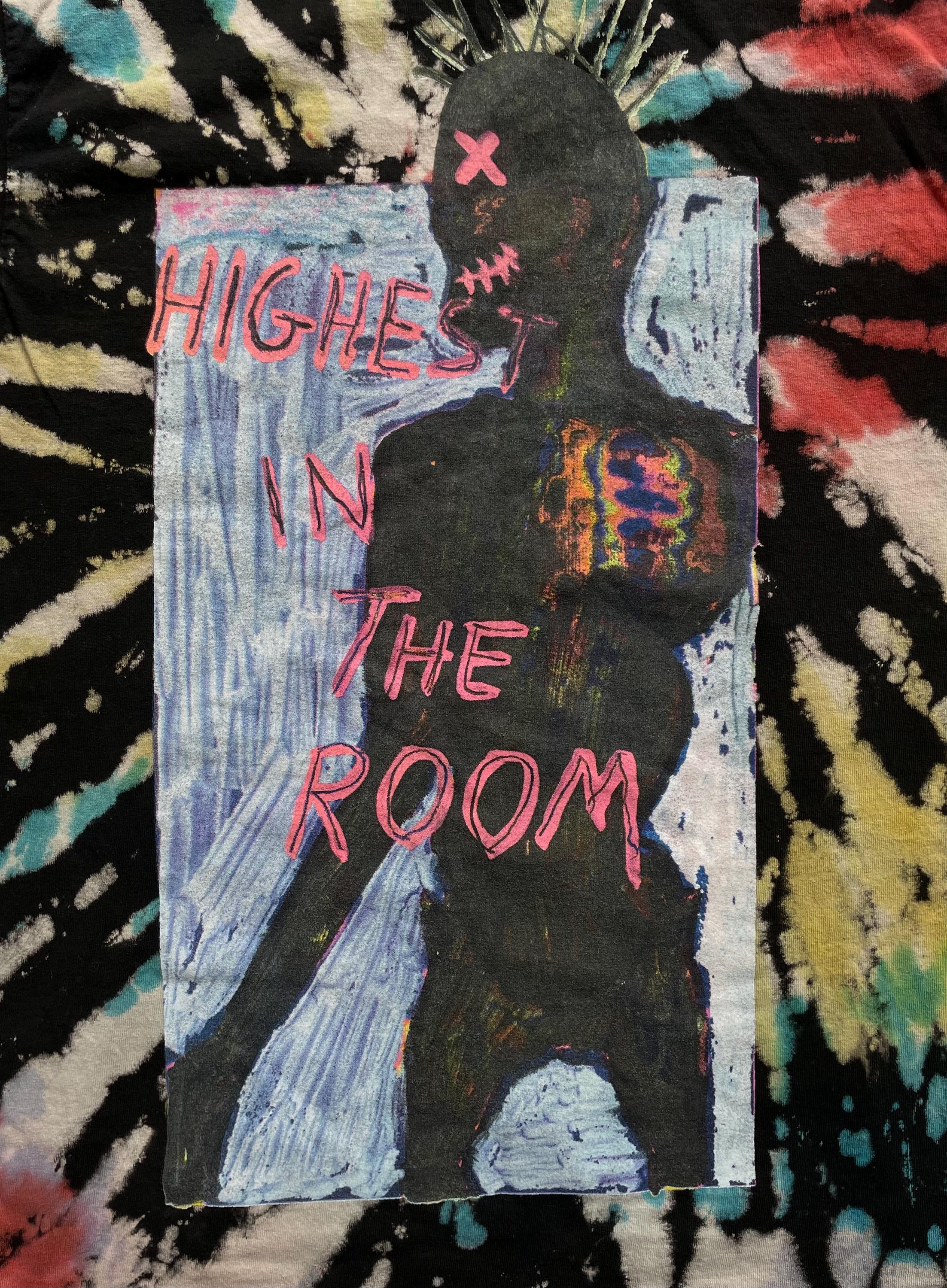 cactus jack highest in the room t shirt