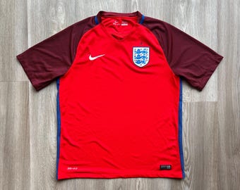 Camiseta de fútbol de Inglaterra Nike 2016, color rojo