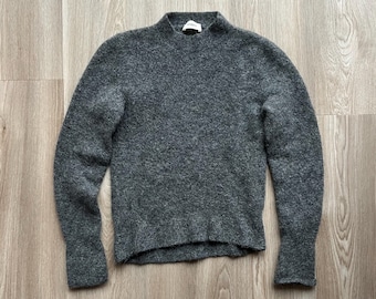 Barena Venezia Wool Mohair Gray Sweater