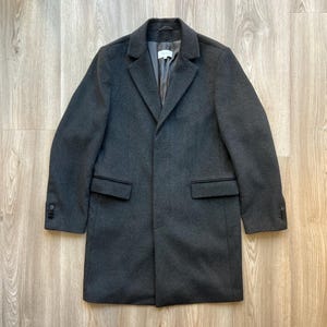 Reiss Wool Gray Classic Coat