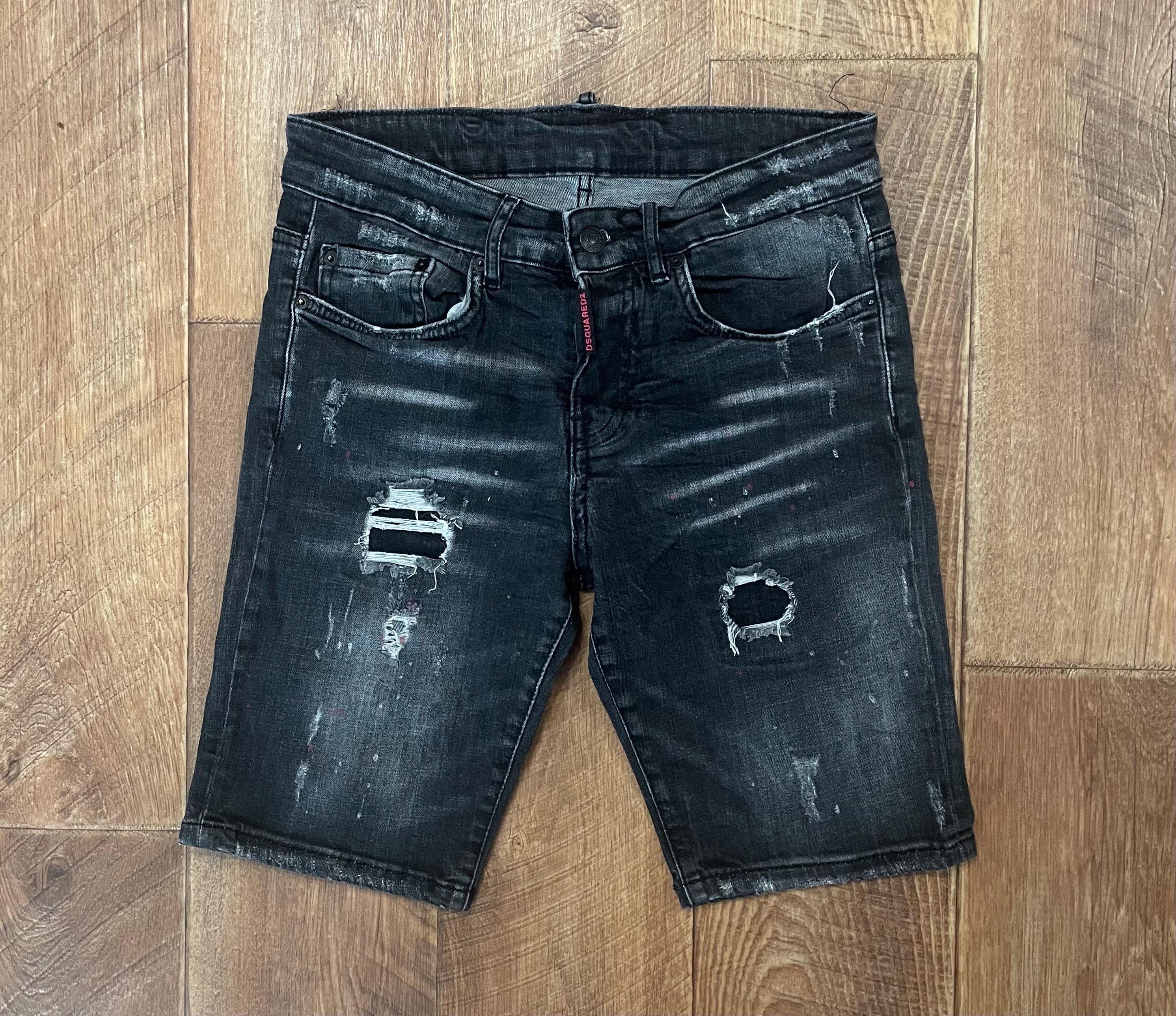 Dsquared2 Be Cool Be Nice Denim Shorts - Etsy