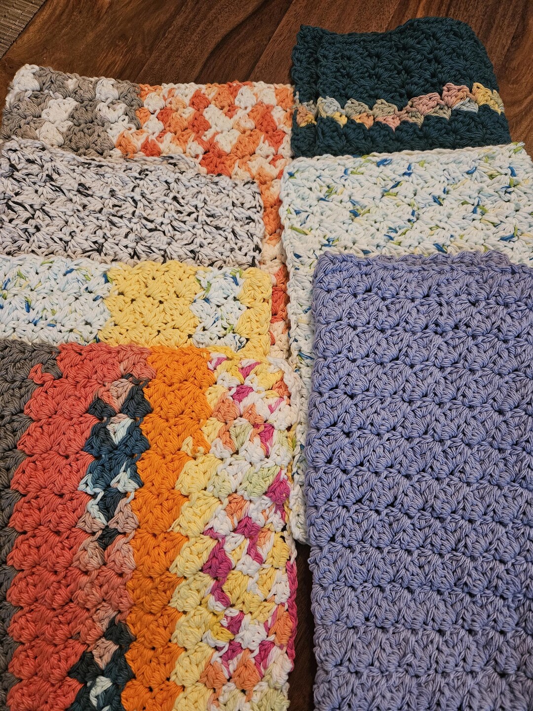 Towel and Wash Cloth Kitchen Set Pick Your Color - Etsy