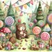 Magical Candy Forest V1 - Clip Art Bundle, Digital Download, Digital ...