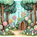 Magical Candy Forest V1 - Clip Art Bundle, Digital Download, Digital ...