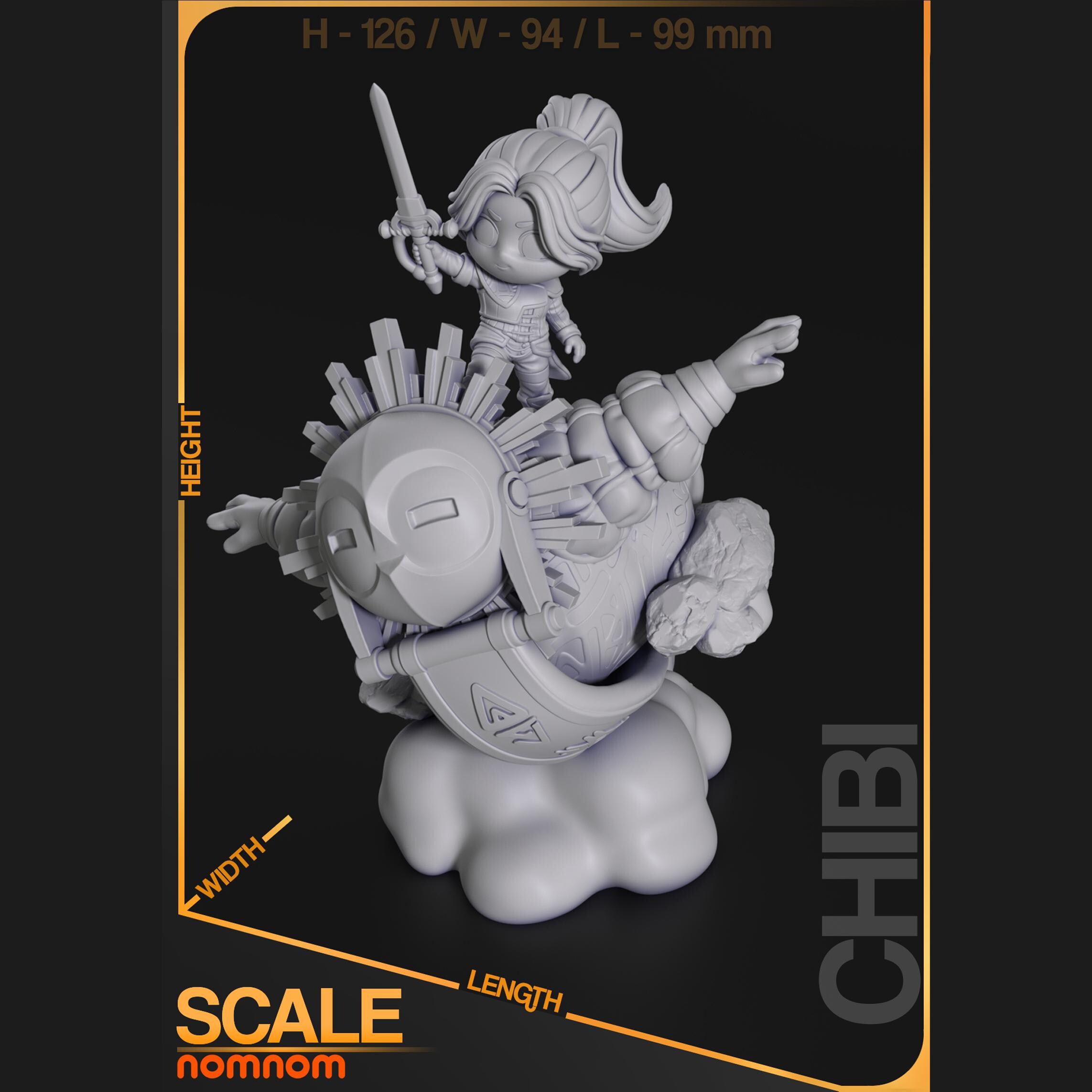 Maëlle Claire Obscur Expédition 33 レジン製未塗装フィギュア