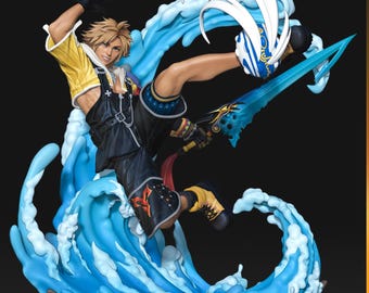 Tidus レジン製未塗装フィギュア 14K HD ガレージキット Final Fantasy