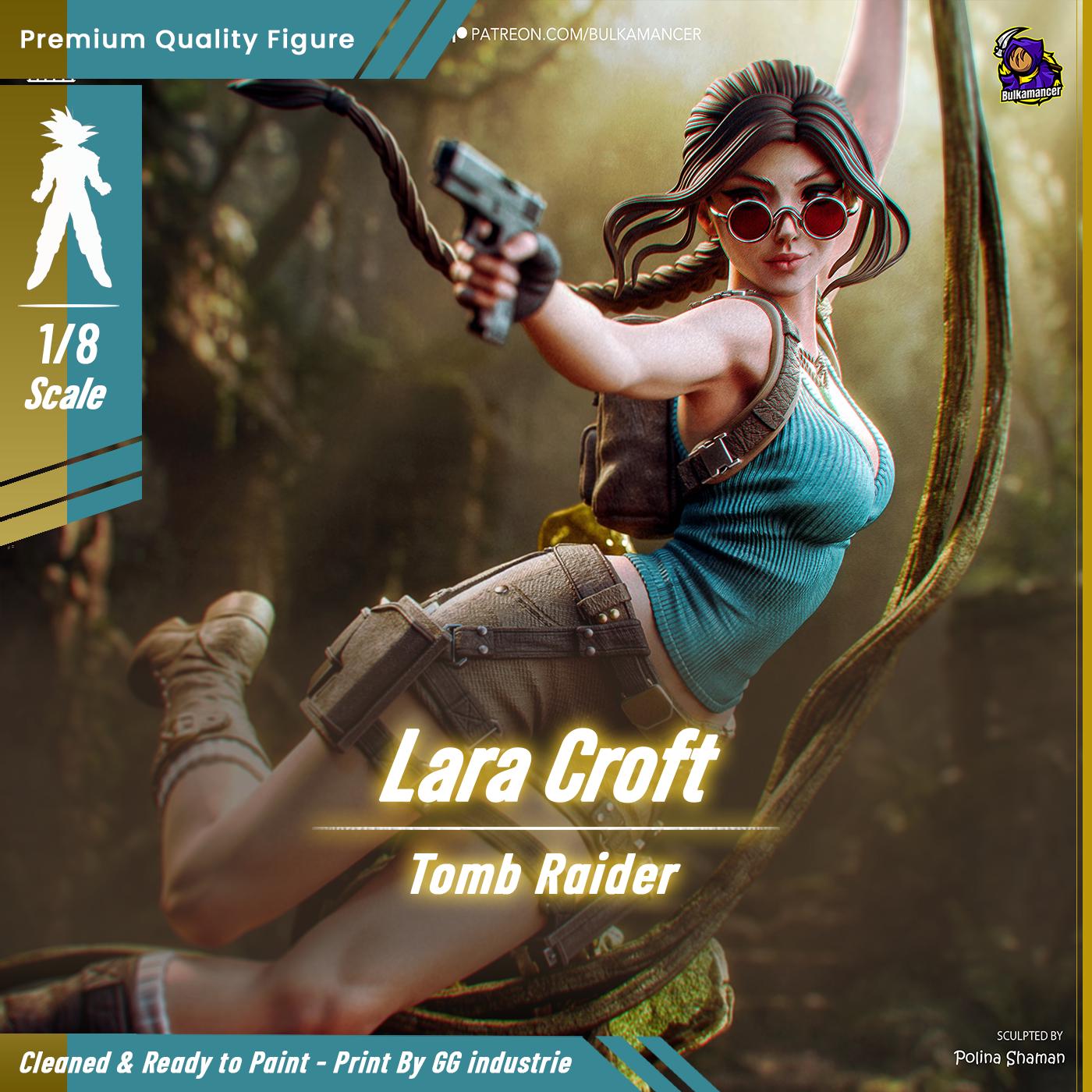 Gaming Heads Raider Lara Croft Game Tomb 1/6 Resin Statue Rise of The Tomb EX