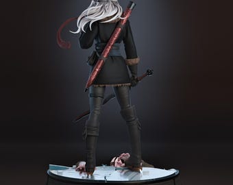 シリ - ウィッチャー | 塗装して組み立てるフィギュア | 14Kレジン製