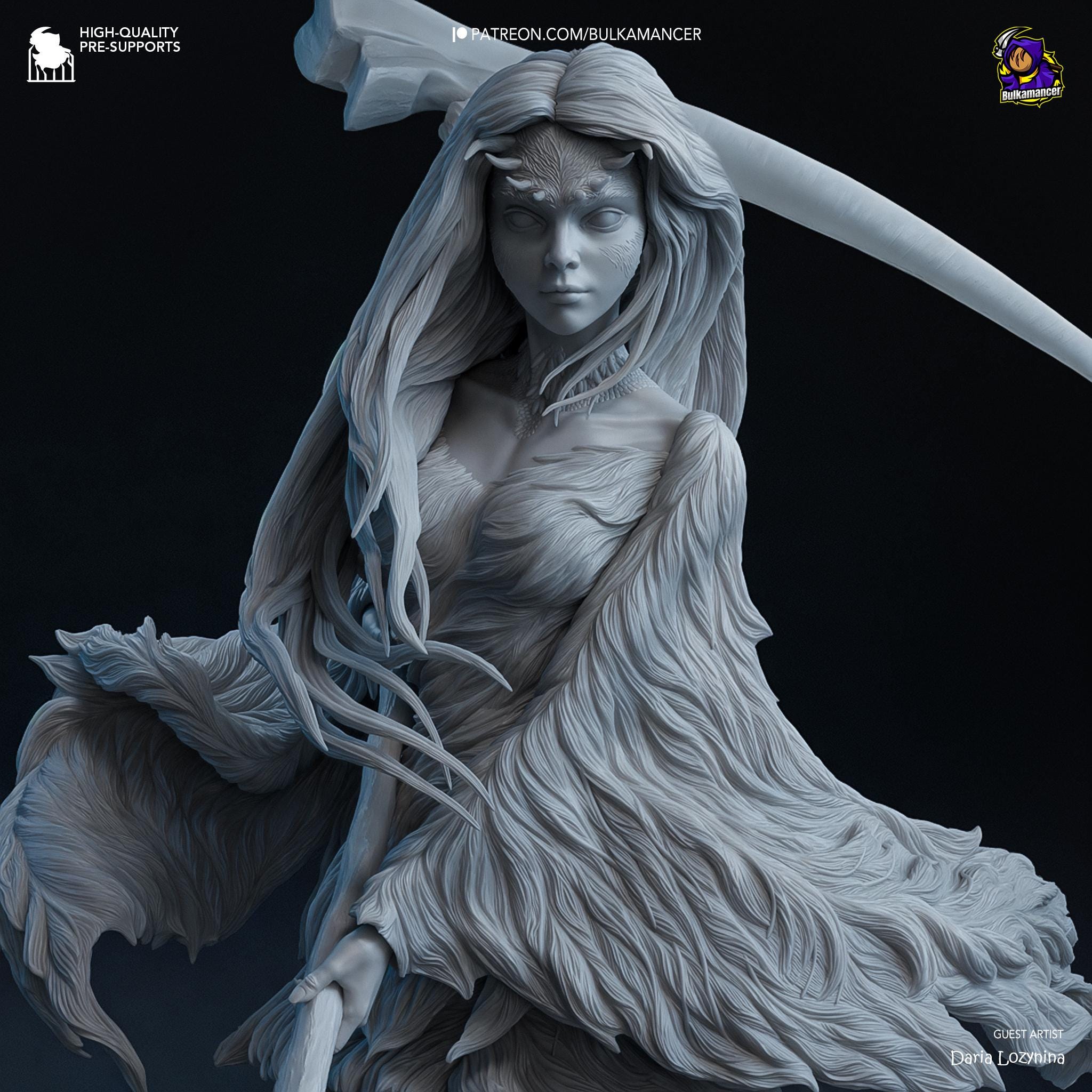Priscilla Dark Souls 1/8 未塗装3Dプリント製レジンガレージキット HD