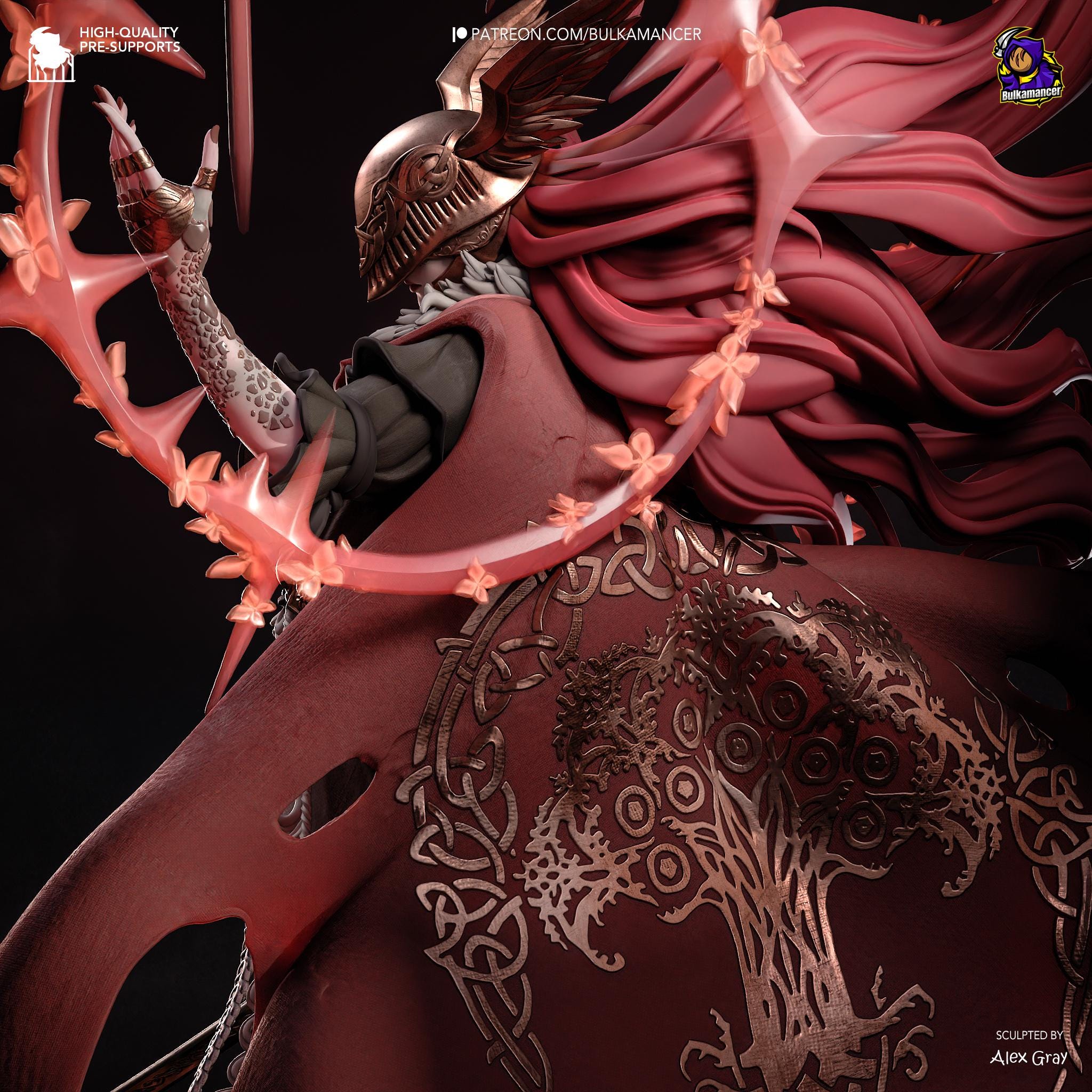 Malenia Elden Ring レジンスタチュー 未塗装ガレージキット