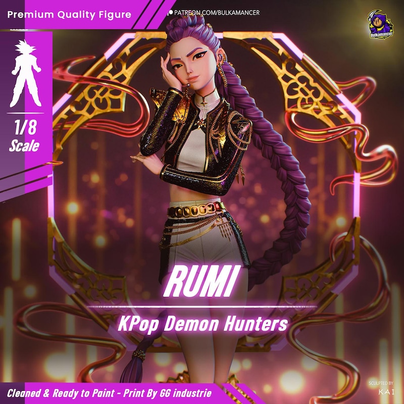 Rumi kpop demon hunters barbie doll - Etsy México