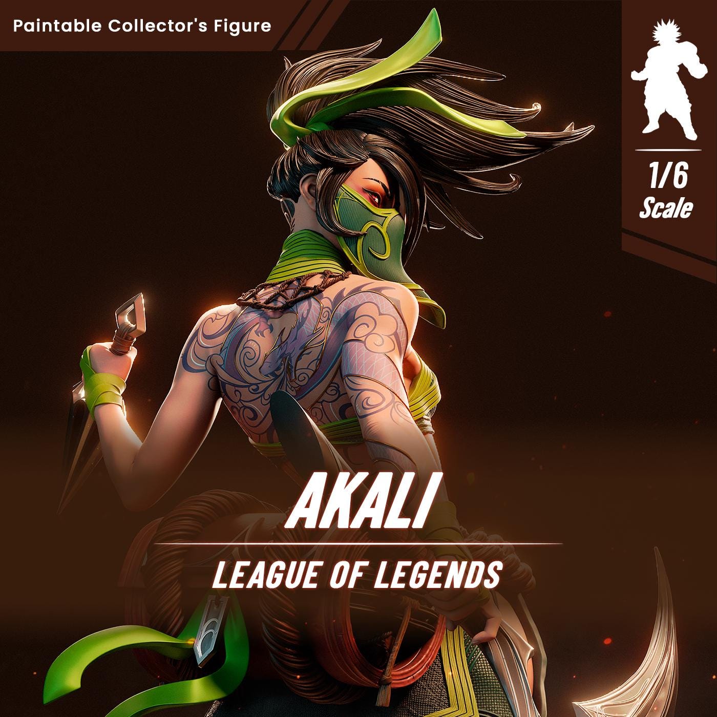 lolアカリフィギュア K DA アカリ UNLOCKED スタチュー リーグ・オブ 