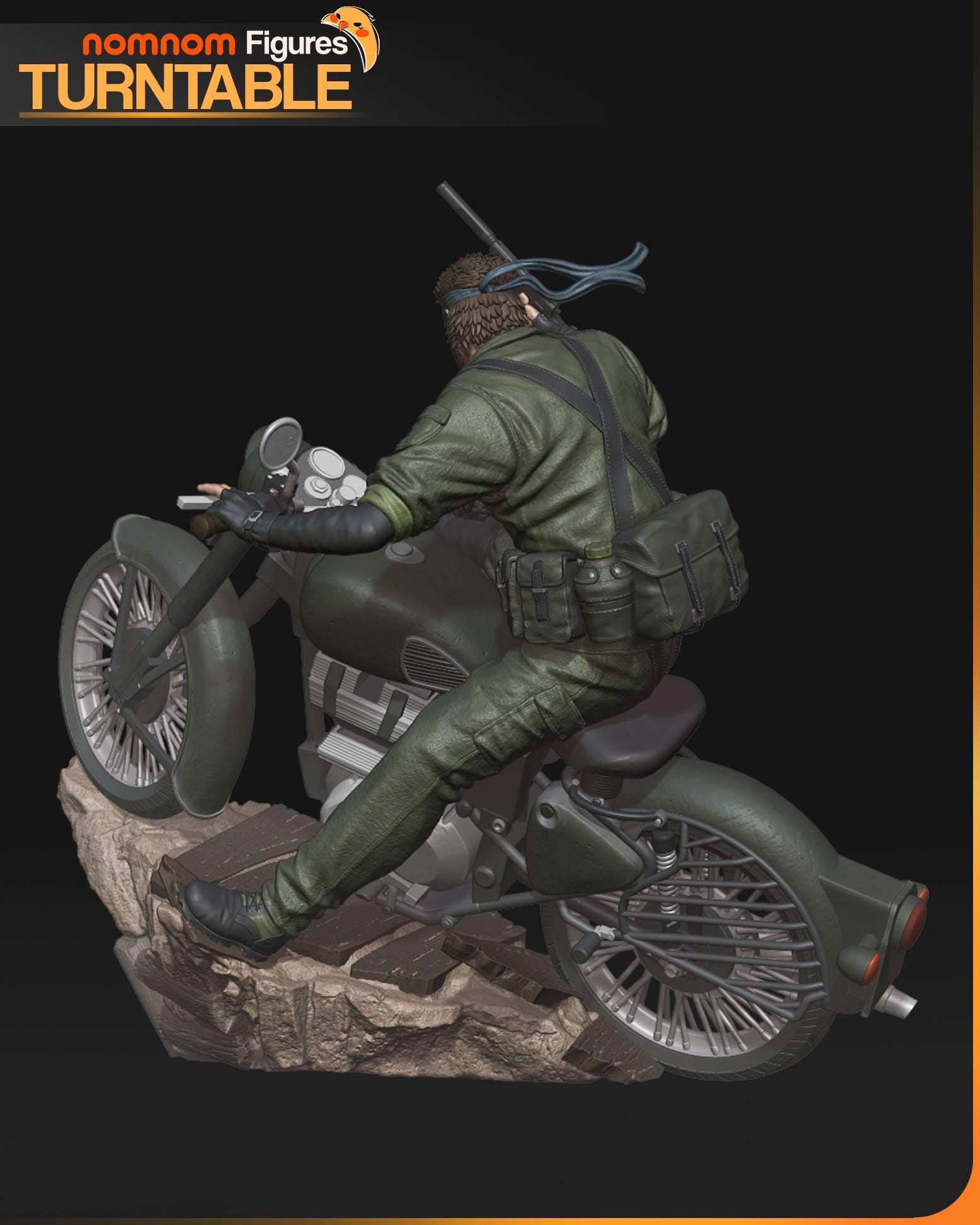 Naked Snake Snake Eater 3Dプリント製レジンガレージキット 未塗装 1