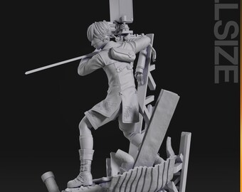 9S Nier Automata - Unpainted Resin Garage Kit 1-10 Scale - HD 14k