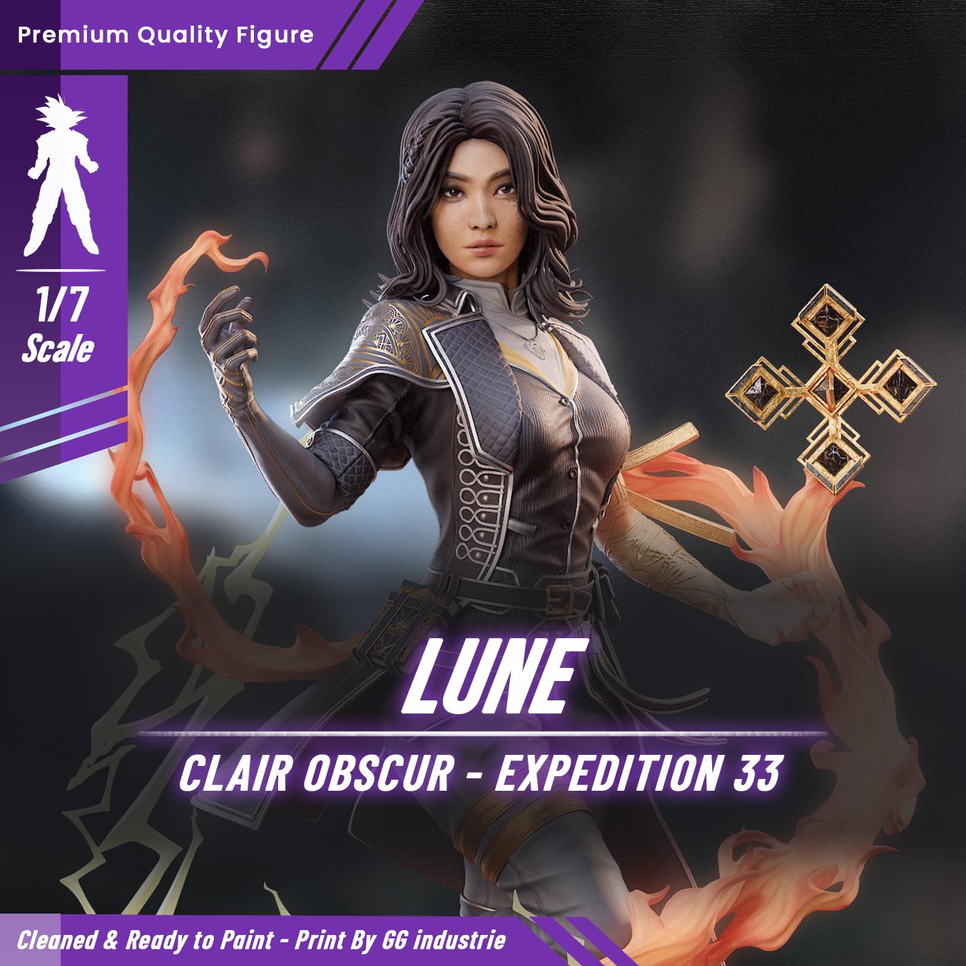 Moon – Claire Obscur – Expedition 33 | 3D Printed Resin Figurine