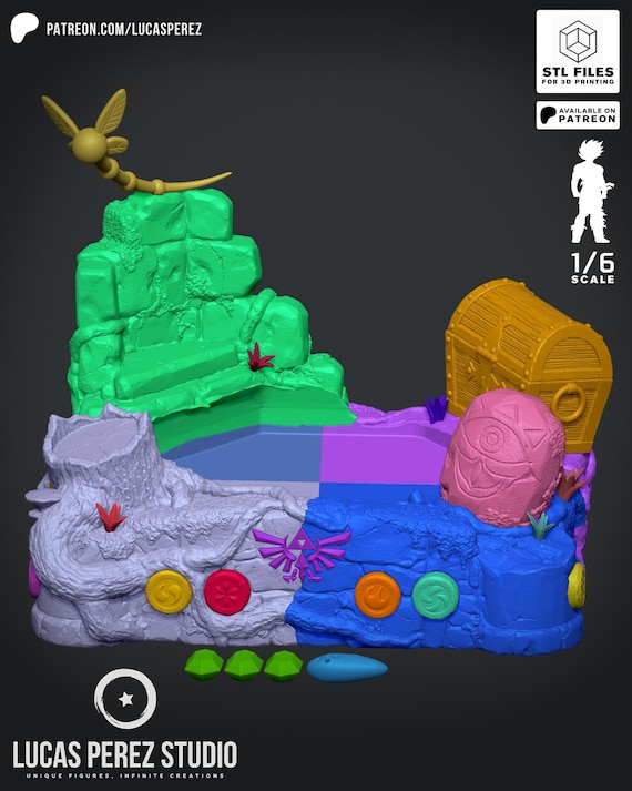 Link Resin Collector Statue - Ocarina of Time 3D Printed Unpainted