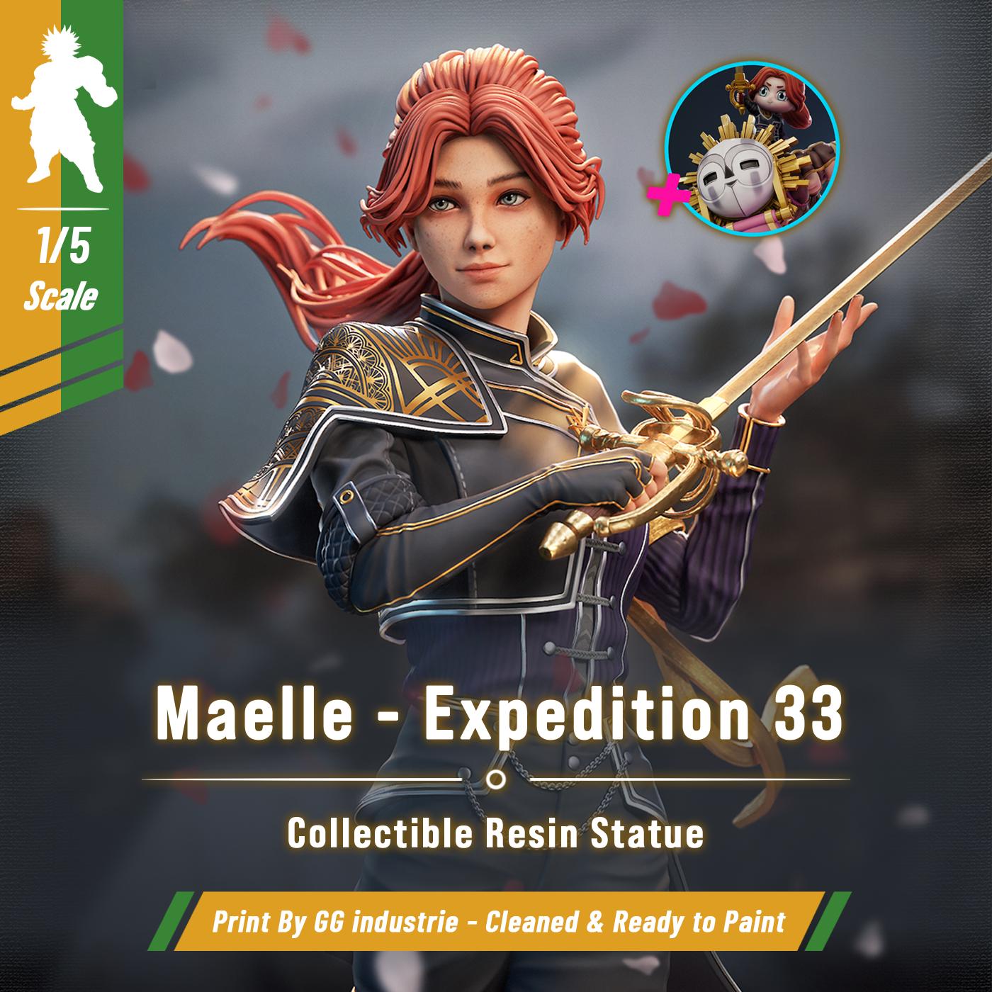 Maelle Collectible Resin Statue - Clair Obscur Expedition 33