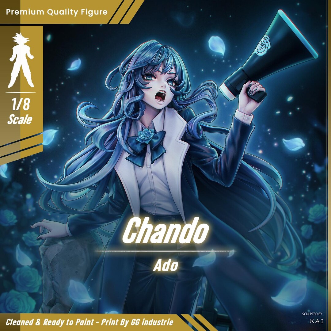 Chando - Ado Unpainted Resin Figure 14K HD 3D Printed Garage Kit for ...