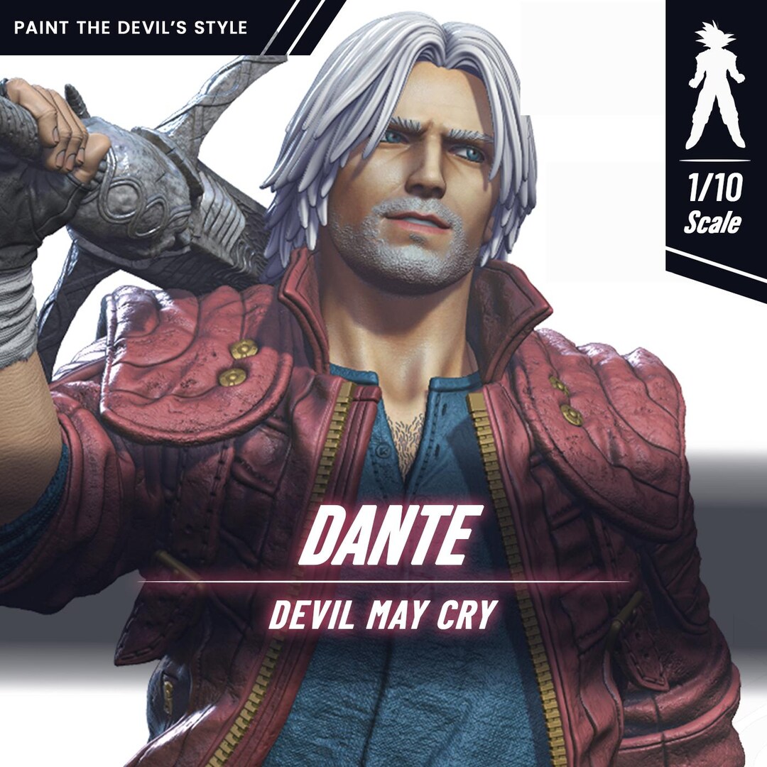Figurine de Dante tirée de Devil May Cry - Veneroso Figures