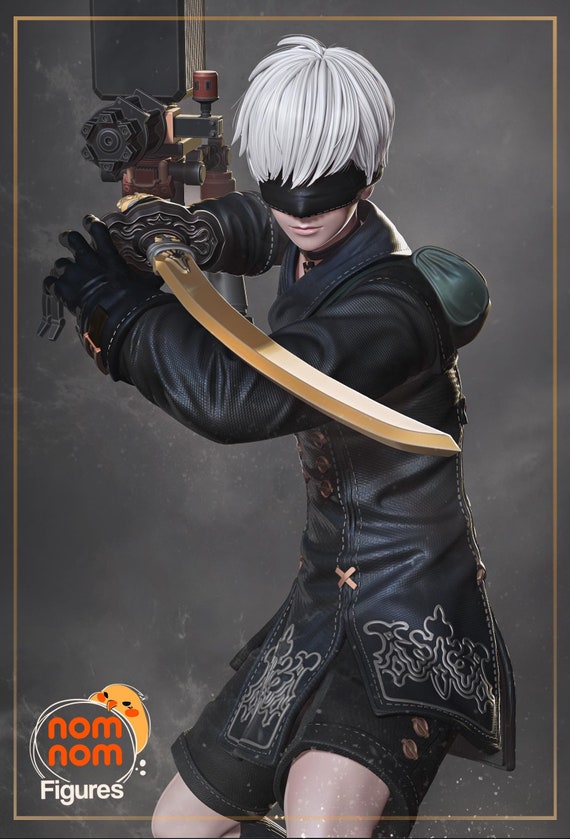 9S - Nier Automata | 14k HD Resin Garage Kit | Figurine to