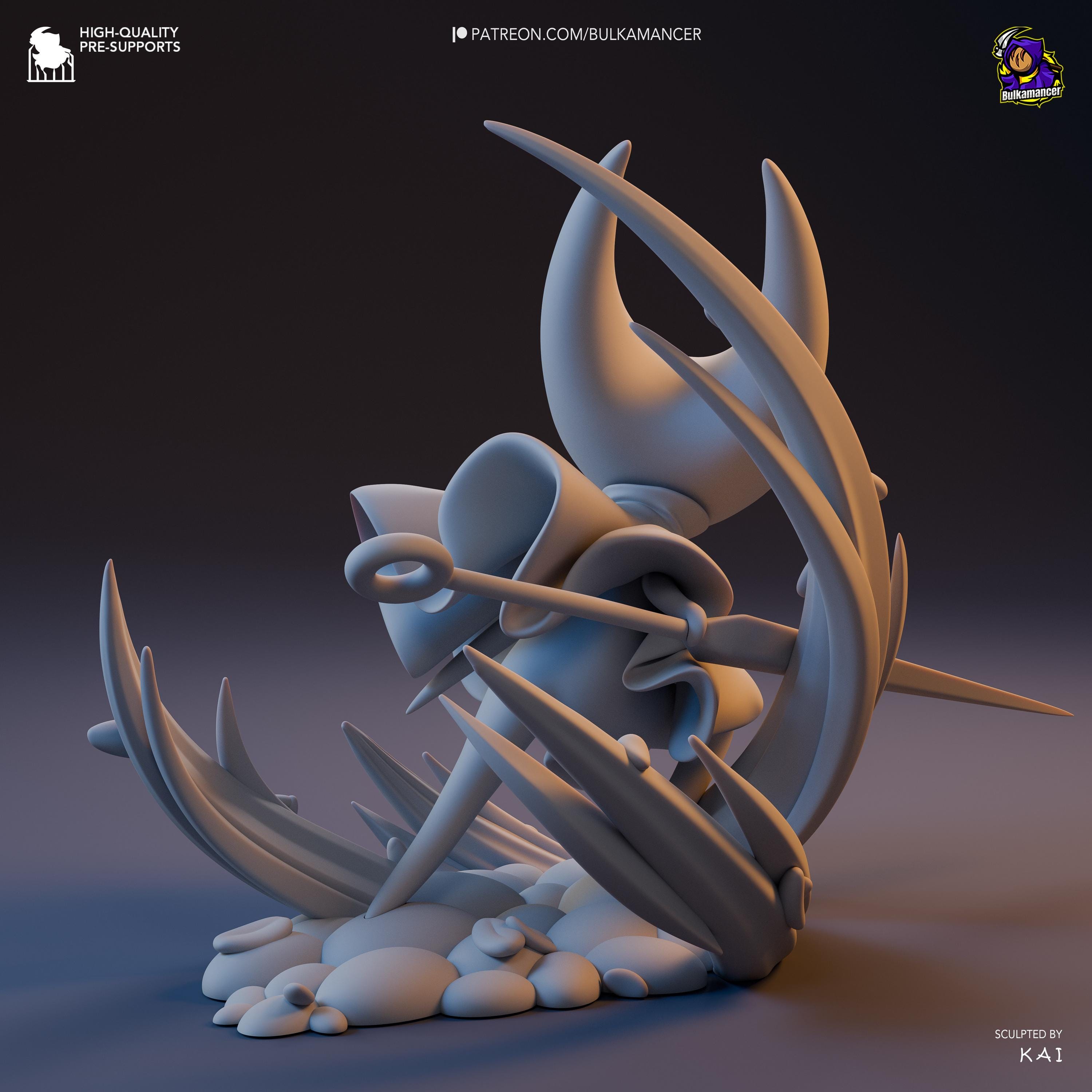 Hornet Hollow Knight Silksong Unpainted Resin Figure Garage Kit 3D