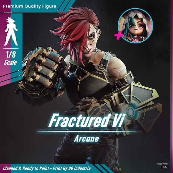 Vi - Arcane 1/8 Scale Unpainted Resin Figure Garage Kit for