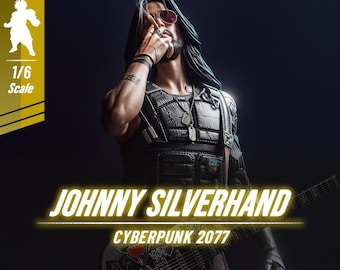 The Man with the Steel Arm Cyberpunk Resin Statue Unpainted Garage Kit HD 14k