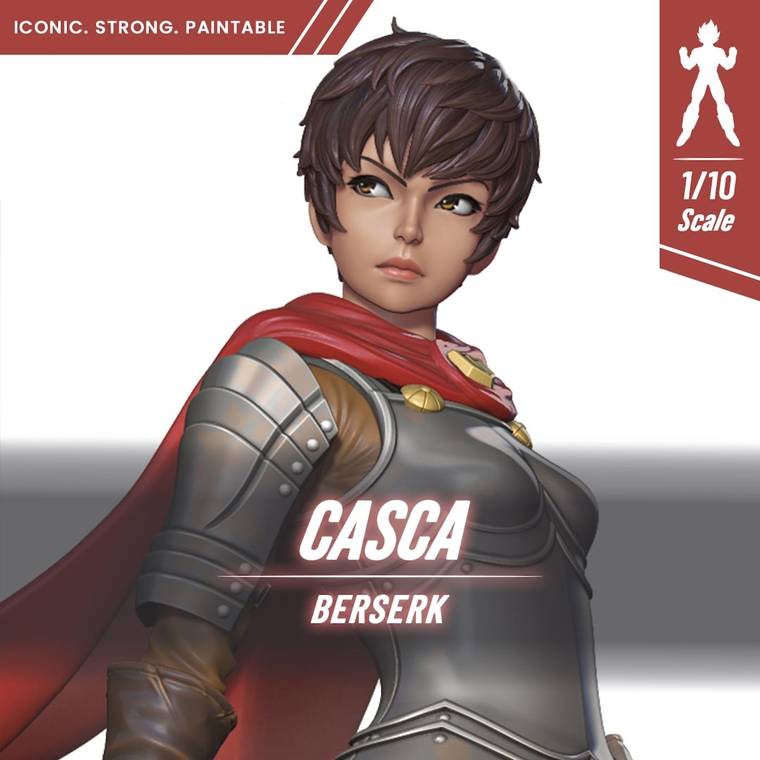 Casca – Berserk | 3D Printed Resin Figurine to Paint and Customize