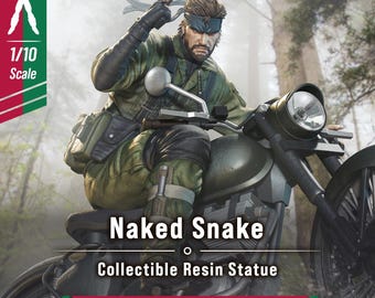 Naked Snake Snake Eater 3Dプリント製レジンガレージキット 未塗装 1