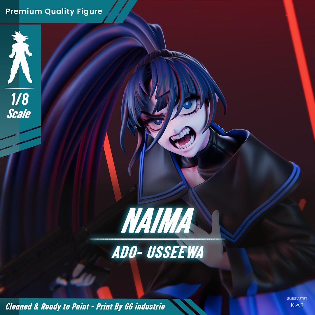 レア♡ｉｍａｎｅ 　　　　　　ワークスタンド Naima - Teenager - Usseewa | Paint and Assemble Figure | Garage