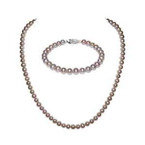 Treasure Bay Set di collana di perle nere | Set di collana, bracciale e orecchini con perle d'acqua dolce nere da 7-8 mm, per donne e ragazze, Perla, Perla Treasure Bay Set di collana di perle nere | Set di collana, bracciale e orecchini con perle d'acqua dolce nere da 7-8 mm, per donne e ragazze, Perla, Perla