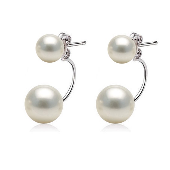 thumbnail image 2 of Natural Akoya Cultured Pearl 3-Piece Jewelry Set – 8-9mm, 14K Gold Plated – Necklace, Bracelet, Earrings 2 of 6