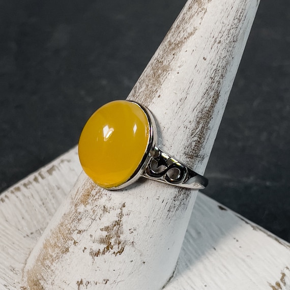 Natural Amber Ring 925 Sterling Silver Setting Adjustable Ring Size With Comfortable Overlapped Band One of Kind Baltic Amber Ring Etsy