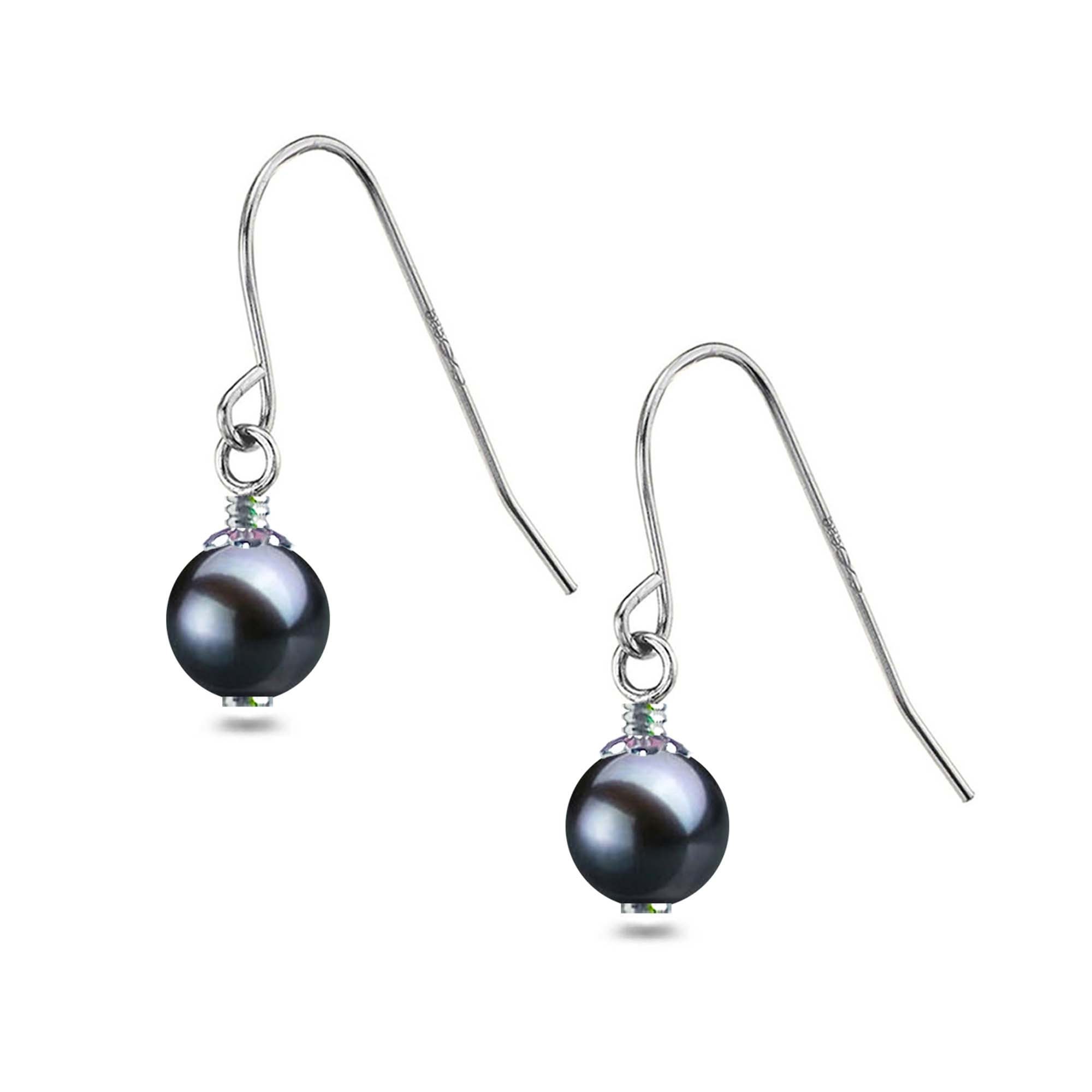 Akoya Pearl Dangle Earrings