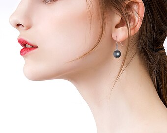 MINOPLATA Orecchini con perle giapponesi in argento sterling 16