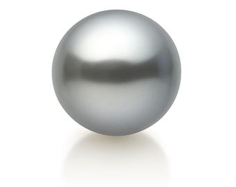 Silver Akoya Pearls 7–9mm | Japanese Loose Pearl for DIY Jewelry Making | Real Silver Pearl Craft Supplies | Gift Box & Certificate Included