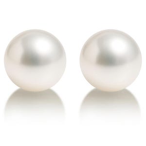 Pair of White Akoya Pearls 5-10mm | DIY Japanese Loose Pearls for Jewelry Making | Real White Pearl Craft Supplies | Gift Box & Certificate