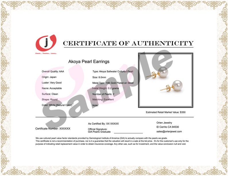 Akoya Pearl Earrings Studs AAA 6mm-10mm Japanese White Pearl Earrings Stud Bridesmaid Earrings Stud Free Shipping