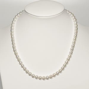 16-22 inch Japanse Akoya-parelketting AAAA 6-8 mm witte Akoya-parelketting bruiloft ketting bruids ketting sieraden sets voor vrouwen
