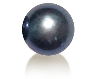 Japonés agua dulce azul claro suelto AAAA perla 6mm-7mm medio o completamente perforado para pendientes de perlas anillos de perlas colgantes conjuntos de joyas de perlas