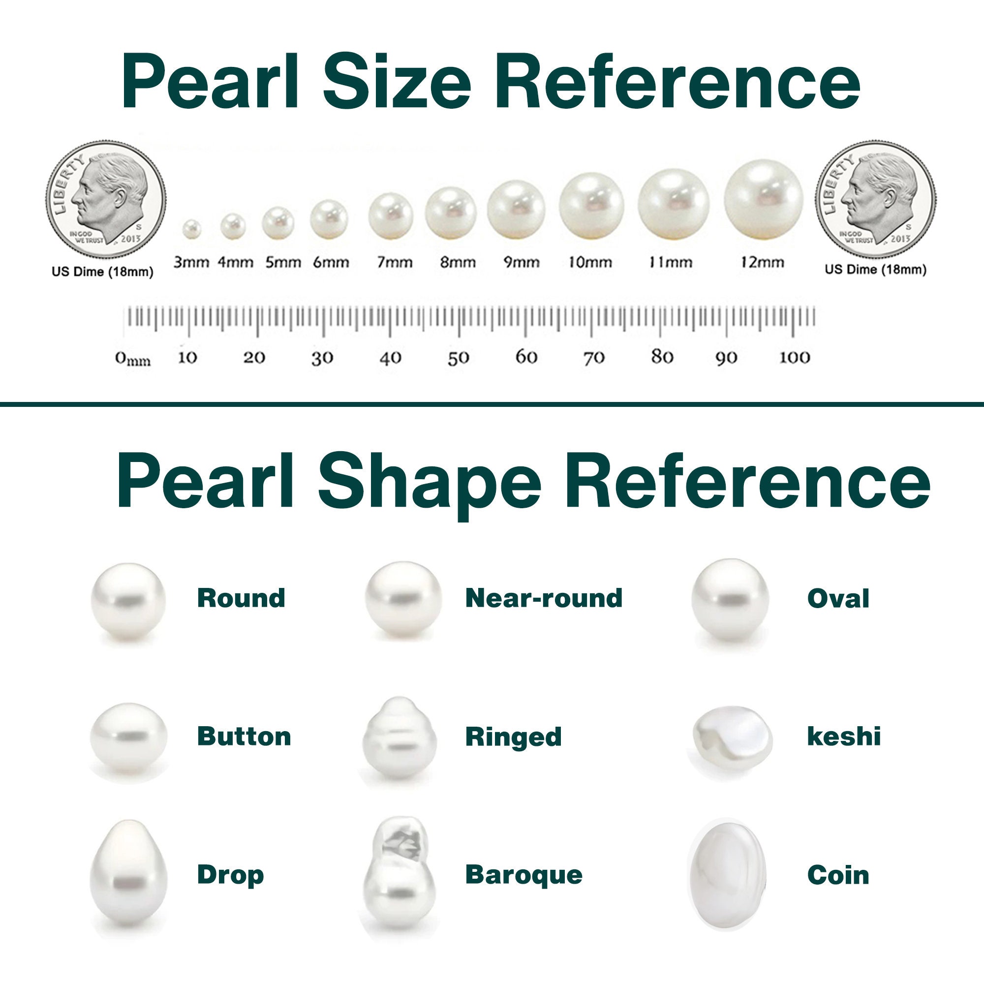 Japanese Akoya Pearls Handpicked 6-9mm Half or Full Drilled