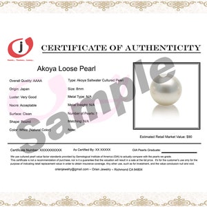 Japanese Akoya White Loose AAAA Pearl 2mm-10mm Half Full Undrilled for Akoya Pearl Earrings Pearl Rings White Pendants Pearl Jewelry Sets image 3