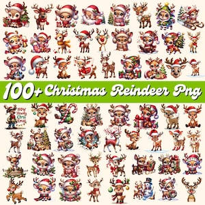 100 + Weihnachten Rentier Png Bundle, Frohe Weihnachten Png, Urlaub Png, Rentier Png, Weihnachten Hirsch Png, Weihnachten Png, Weihnachten Tshirt Png