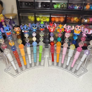 Disney lilo and stitch beaded pens
